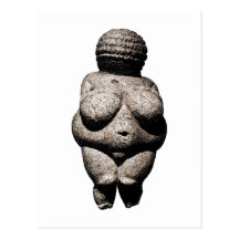 Wirklich alte Frauen: Venus von Willendorf Postkarte