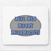 Wirkliche Männer heiraten Apotheker Mousepads