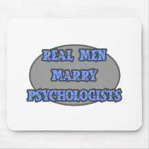Wirkliche Männer heiraten Psychologen Mauspad