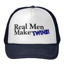 Wirkliche Männer machen Zwillinge (b) Baseball Caps