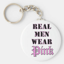 Wirkliches Herrenbekleidung-Rosa Schlüsselanhänger