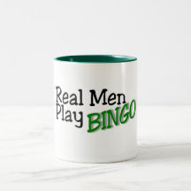 Wirkliches Mann-Spiel-Bingo Kaffee Tassen