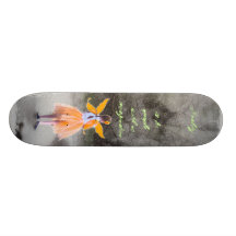Wirklichkeit ist für Leute ohne Fantasie Bedruckte Skateboarddecks