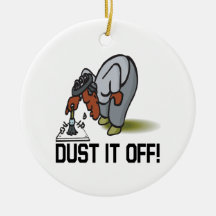 Wischen Sie es weg ab Weihnachtsbaum Ornament