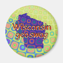 Wisconsin-Staat Geocaching liefert Magneten Geoswa