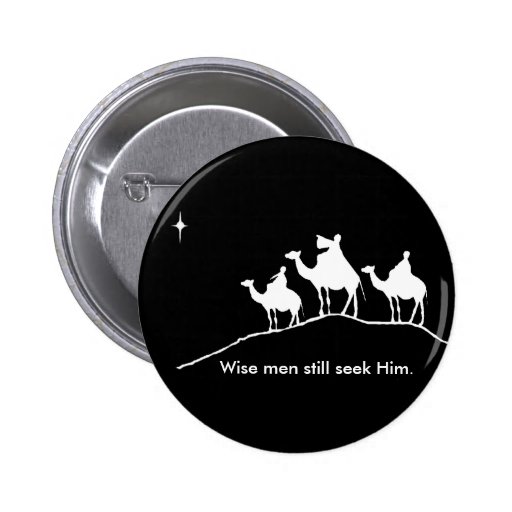 Wisemen Knopf Anstecknadel