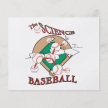 Wissenschaft der molekularen Grafik des Baseballs Flyer