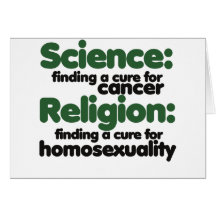 Wissenschaft GEGEN Religion Karten
