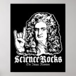 Wissenschaft Sir-Isaac Newton schaukelt Plakate
