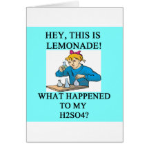 Witz der Limonade h2so4 Karte