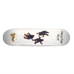Wizard101 Ninja Schwein-Felsen-Skateboard Personalisiertes Skateboard