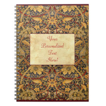 Wm Morris Pre-Raphaelitekundengerechtes Notizbuch