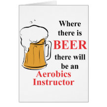 Wo es Bier - Aerobics-Lehrer gibt Karten