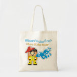 "Wo ist das Feuer? "Feuerwehrmann-Taschen-Tasche