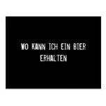 Wo kann ich ein Totenbahre erhalten Postkarte
