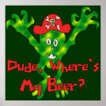 Wo mein Bier ist Poster