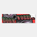 Wobble und Boom Dubstep Auto Sticker