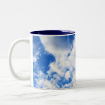 Wogender Wolken-Becher Tee Haferl