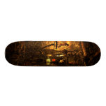 Wohnung: Heizraum-Skateboard Skateboarddeck