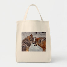 Wolf "der meine" Tasche ist