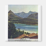 Wolfgangsee durch Waldmüller Ferdinand Georg Magnets