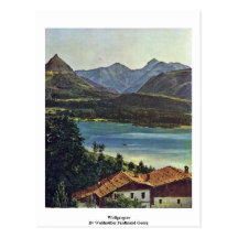 Wolfgangsee durch Waldmüller Ferdinand Georg Postkarten