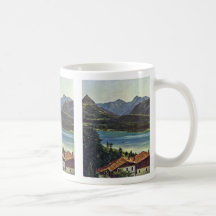 Wolfgangsee durch Waldmüller Ferdinand Georg Kaffee Haferl