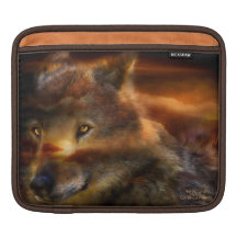 WolfLand Kunst iPad Hülse iPad Sleeves