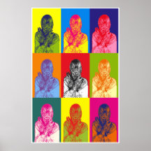 Wolfman Pop-Kunst Posterdrucke