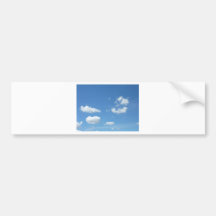 Wolkenhimmel Auto Sticker