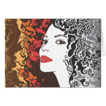 woman karte