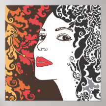 woman plakate
