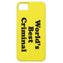 World's Best Criminal iPhone 5 Case