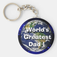 World's Greatest Dad! Keychain
