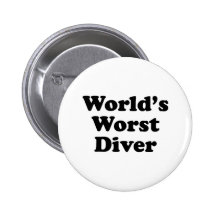 World's Worst Diver Button
