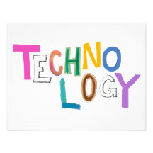 Wortkunst-Technologie-Aussenseiterspaß der Technol Individuelle Einladung