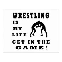 Wrestling ist mein Leben Postkarten