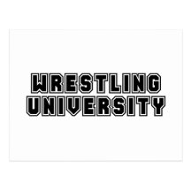 Wrestling-Universität Postkarten