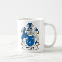 Wright-Familienwappen Haferl