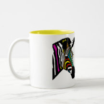 WTF? Zebra - Becher Tee Tasse