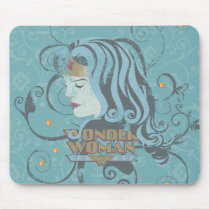 Wunder-Frauen-Blau-Hintergrund mauspads