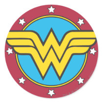 Wunder-Frauen-Kreis u. Stern-Logo aufkleber