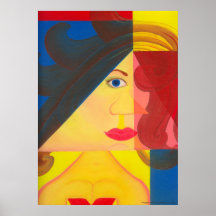 "Wunder-Frauen-" Plakat-Druck