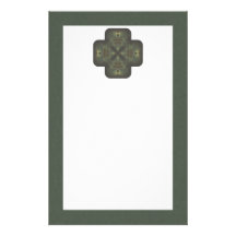 Wunder-Mandala-Briefpapier Personalisiertes Druckpapier