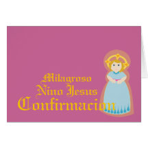 Wunderbares " Confirmacion" - Spanisch-Fertigen Si Karten