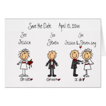 Wunderlicher Spaß Save the Date! Karten