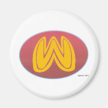 Wurmemblem-Kühlschrankmagnet