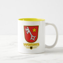 Würmer Kaffeetasse