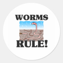 WÜRMER Regel! Sticker