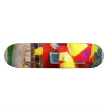 Würstchen-Stand im Mall Personalisierte Skatedecks